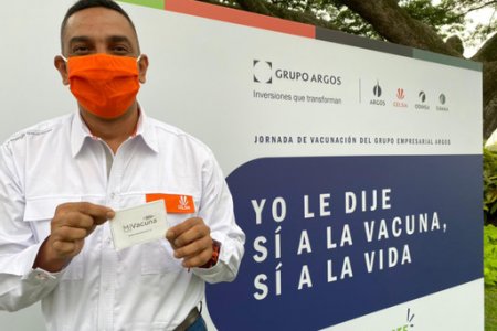 Celsia inició vacunación de sus colaboradores en Colombia, gracias al esfuerzo mancomunado con Grupo Argos, la Andi y el Gobierno nacional