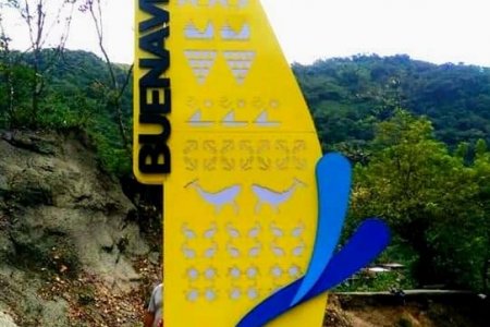 La Alcaldía Distrital entregó Tótem de Bienvenida a la comunidad de Buenaventura en la celebración de sus 481 años