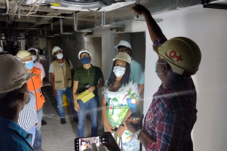 El Minsalud supervisó desarrollo de construcción de nueva UCI en Hospital Distrital Luis Ablanque de la Plata