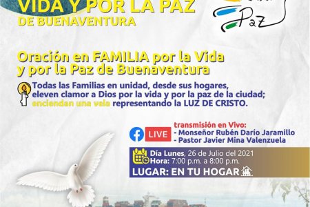 La Cámara de Comercio de Buenaventura se une a la Gran Jornada por la Paz organizada por las iglesias católica, cristiana y evangélica de la ciudad