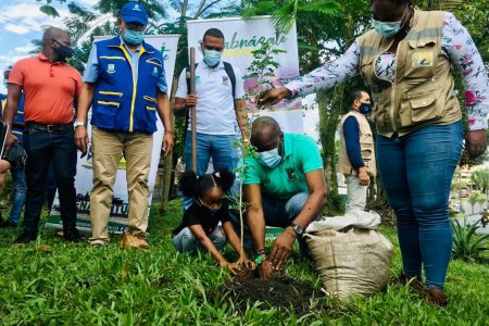 Con la siembra de árboles, la Campaña Abrázate a Buenaventura continúa acercándose a la comunidad