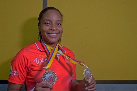 La karateca bonaverense Wendy Mosquera Riascos invita a los niños y jóvenes del distrito a perseverar por alcanzar sus metas