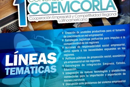 La Unipacífico da apertura el miércoles 25 de agosto al Primer Congreso de Cooperación Empresarial y Competitividad Latinoamericana