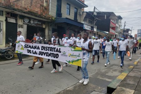 Con éxito avanza la Semana Distrital de la Juventud en Buenaventura