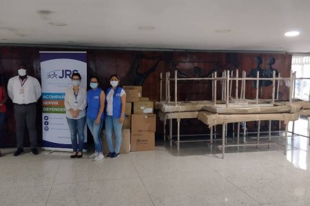 El Servicio Jesuita para Refugiados realizó donación al Hospital Luis Ablanque de la Plata de Buenaventura