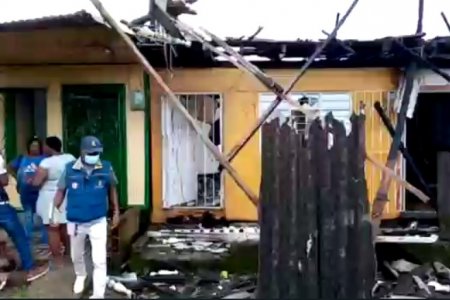 Seis viviendas afectadas fue el saldo de emergencia por incendio presentado en el barrio San Francisco