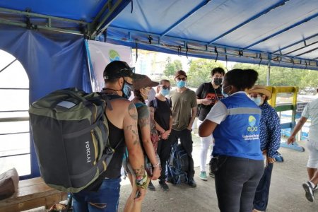 El EPA Buenaventura, implementó acciones educativas a turistas y nativos para tener en cuenta durante la temporada de ballenas