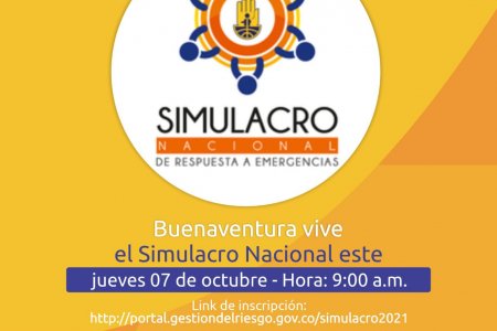 Continúan las gestiones en Buenaventura para participar en el Simulacro Nacional de Respuesta a Emergencias