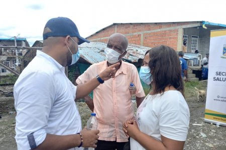 La Alcaldía Distrital de Buenaventura realizó en el barrio El Triunfo su oferta de servicios