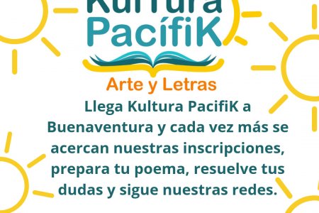 Se amplió el rango de edad para participar en el concurso poético Kultura PacifiK “Arte y letras”