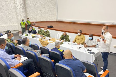 Gobierno del Valle ratifica su apoyo a las acciones interinstitucionales para combatir bandas que afectan a los bonaverenses