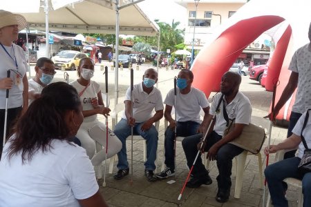 Se conmemoró el Día Internacional del Bastón Blanco en Buenaventura