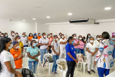 Casa a Casa irá el equipo vacunador del Hospital Luis Ablanque de la Plata para intensificar la inmunización contra la COVID-19 en Buenaventura