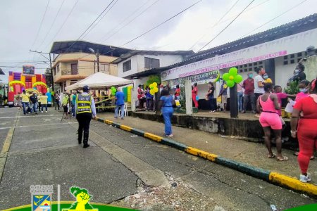 Cientos de niños y jóvenes en Buenaventura disfrutaron de la celebración del Día del Niño
