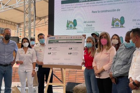 Con apoyo del Gobierno del Valle, 200 viviendas se construirán en Dagua y Buenaventura en beneficio de comunidades rurales dispersas