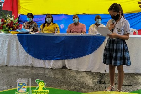 En el barrio Camilo Torres de Buenaventura se realizó la reapertura de la sede Rafael Uribe Uribe de la Institución Educativa José María Cabal