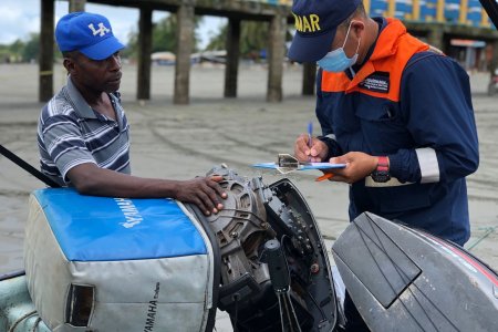 La Dirección General Marítima lideró campaña de &lsquo;matriculatón&rsquo; en Juanchaco