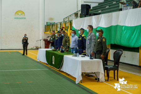 La Policía Nacional hizo el relanzamiento de los Frentes de Seguridad en Buenaventura