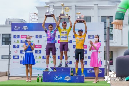 Fabio Duarte se coronó campeón del Clásico RCN 2021 al ganar la contrarreloj en Buenaventura