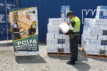 La POLFA aprehendió 2.660 unidades de electrodomésticos