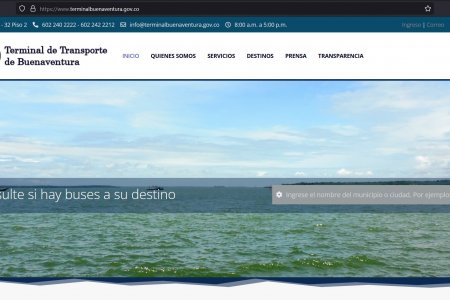 La Terminal de Transportes contará con portal web para atención de usuarios