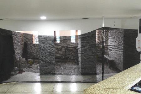 Avanzan obras de arreglo de cubículos de atención en el área de urgencias del Hospital Luis Ablanque de la Plata