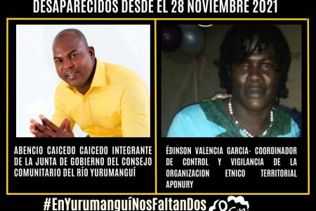 El Sistema Integral para la Paz hace un llamado para respetar la vida de los líderes de Yurumanguí