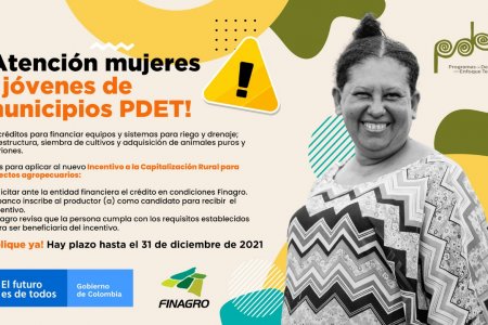 El Gobierno nacional anunció incentivos de crédito para el agro en municipios PDET