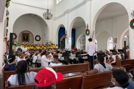 La Orquesta Filarmónica de Cali ofreció Concierto de Navidad en la Catedral San Buenaventura