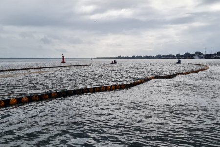 La Dirección General Marítima lideró simulacro por derrame de hidrocarburos en Tumaco, Nariño