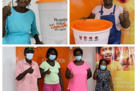 “Guardianas del manglar” de Buenaventura ya tienen acceso a agua potable en sus viviendas, Celsia y Argos les donaron 117 filtros