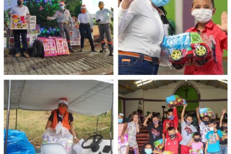 En lancha, carro y hasta caminando, llegaron más de 32 mil regalos entregados por Celsia en diferentes regiones del país para celebrar la Navidad del 2021