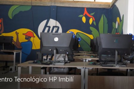 Con nuevo Centro de Tecnología, HP Inc. llega a la comunidad de Imbilí Carretera en Tumaco