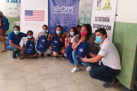 La OIM y la Secretaría de Educación de Buenaventura entregarán Kits Escolares a estudiantes venezolanos