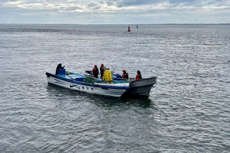 Fueron rescatados tres pescadores que se encontraban a la deriva en el pacífico nari&ntilde;ense