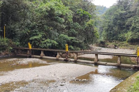Un llamado a hacer uso racional del agua hace la SAAAB por la persistencia de la sequía en la bocatoma del río Escalerete