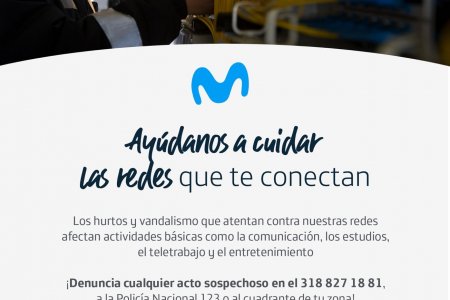 Hurtos a redes de cobre afectan a clientes Movistar en Popayán