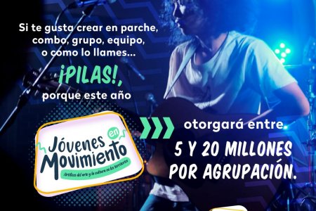 Regresa Jóvenes en Movimiento: programa para apoyar a jóvenes, artistas y gestores culturales del país