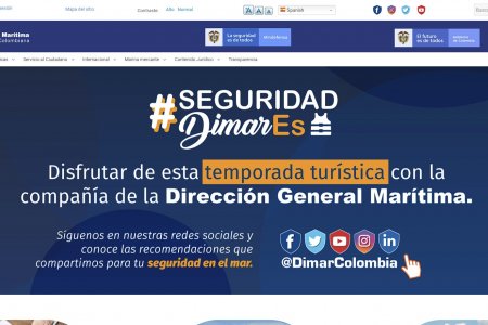 La Dimar denuncia suplantación de su portal web