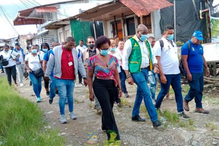 El barrio Pampalinda de Buenaventura vivió jornada de oferta institucional con las autoridades