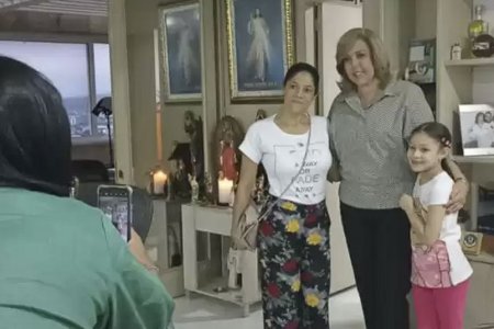 Alejandra cumplió el sue&ntilde;o de conocer a la gobernadora Clara Luz Roldán