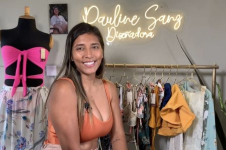 Entre alfileres e hilos, la dise&ntilde;adora Pauline Sanz se consolida en el mundo de la moda desde Siloé