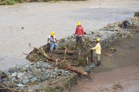 En un 67 % de avance se encuentra la obra de El Salto permitiendo disminuir afectaciones por lluvias y creciente del río Dagua