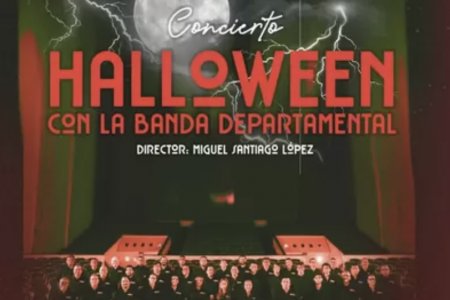 Noche de fantasía con el concierto de Halloween de la Banda Departamental