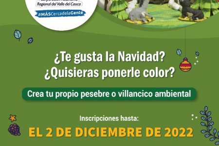 Premiarán los mejores villancicos y pesebres ambientales en concurso de la CVC