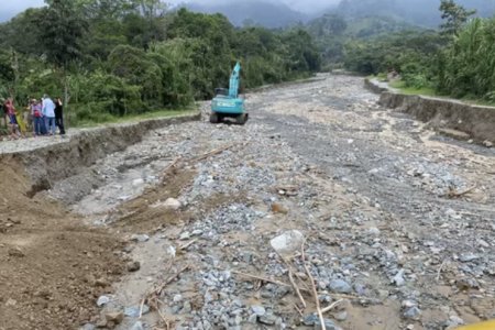 Gobierno del Valle monitorea Sistema de Alertas Tempranas en la vereda Castillo Alto en El Cerrito