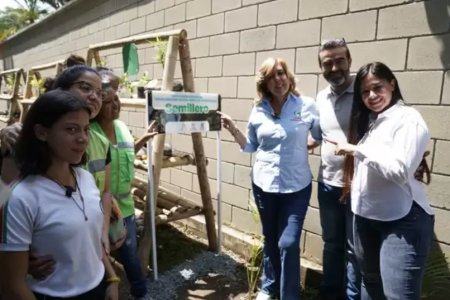 La huerta escolar &lsquo;Mi Cajita de Té&rsquo; en la comuna 6 de Cali, un espacio que florece con los Gestores Ambientales de la Gobernación del Valle
