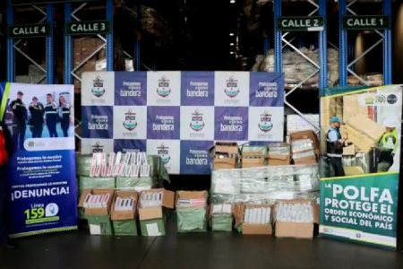 Bandas criminales pretendían ingresar al país más de 32 mil accesorios para celulares falsificados