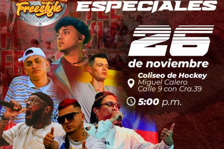 El sábado 26 de noviembre es la gran final de la primera Liga Departamental de Freestyle