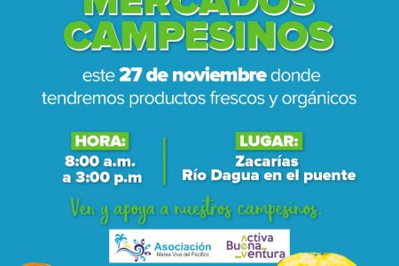 Se reactiva el mercado campesino de la comunidad negra La Victoria en Zacarías, río Dagua en Buenaventura